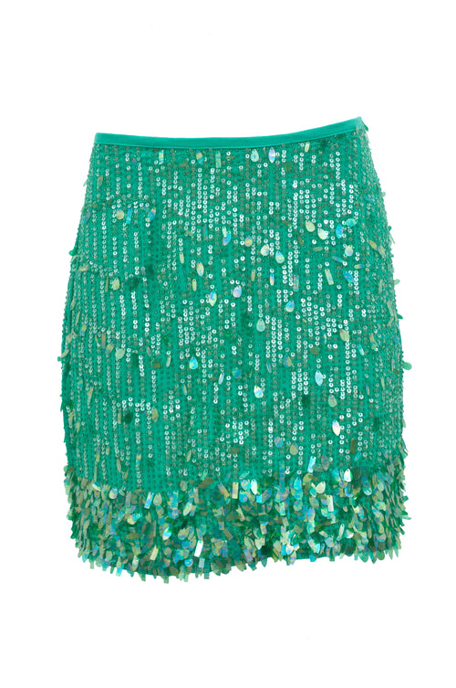 Skirt Lunar Emerald Green