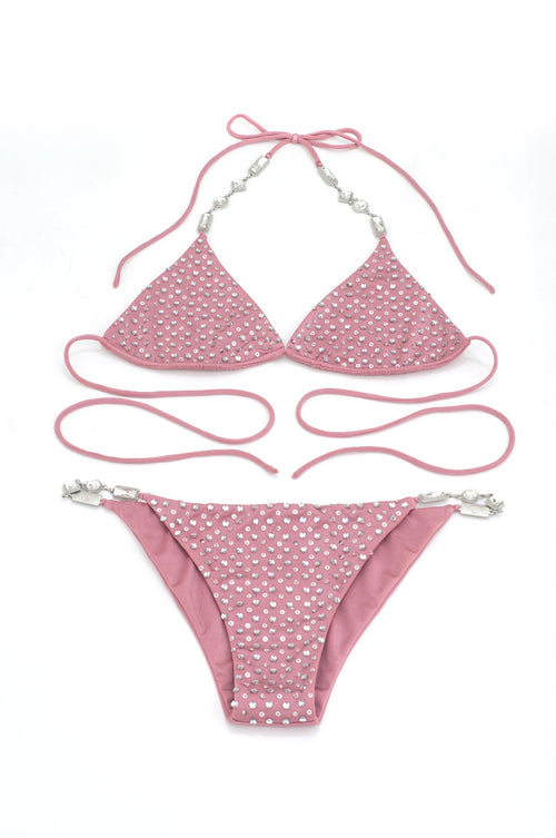 Bikini Chains Crystal pink