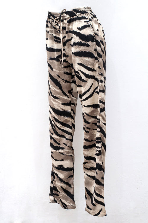 Long Pants Tiger Satin