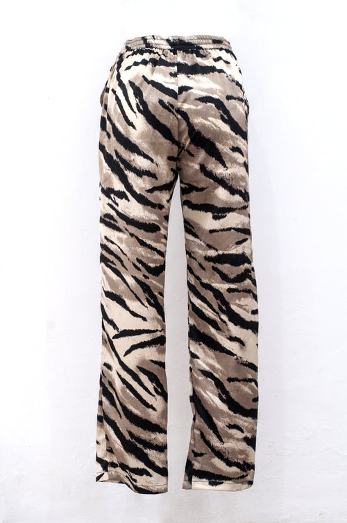 Long Pants Tiger Satin