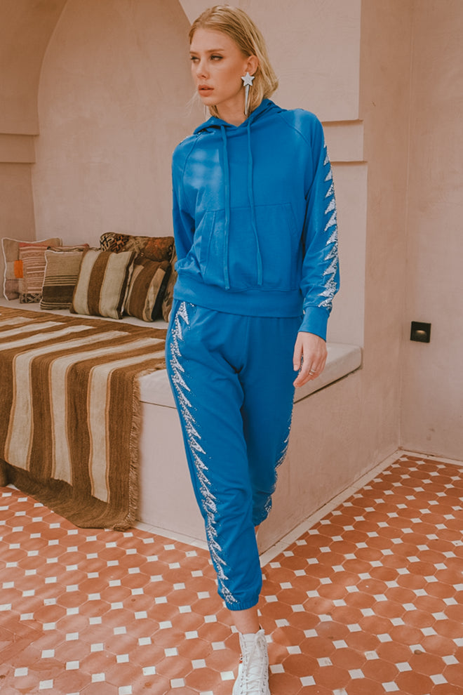 Pants Lightning Bolt Blue