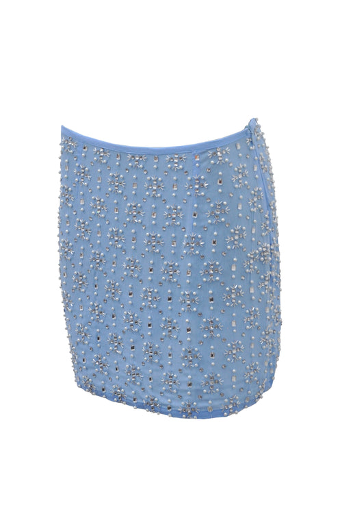 Blue Pearls Skirt