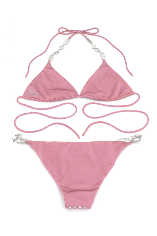 Bikini Chains Crystal pink