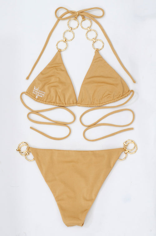 Bikini 3 Rings Gold
