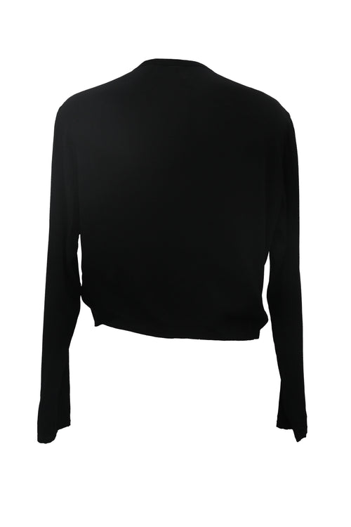 Wrap Top Diamond black