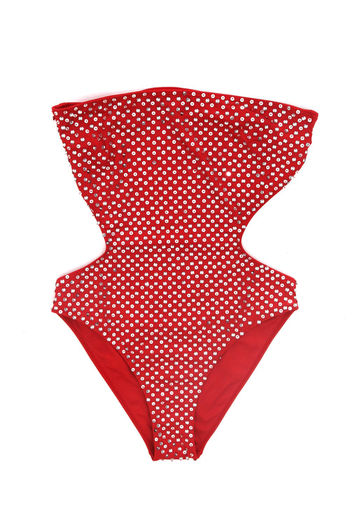 One piece Crystal red