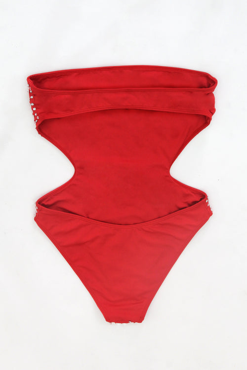 One piece Crystal red