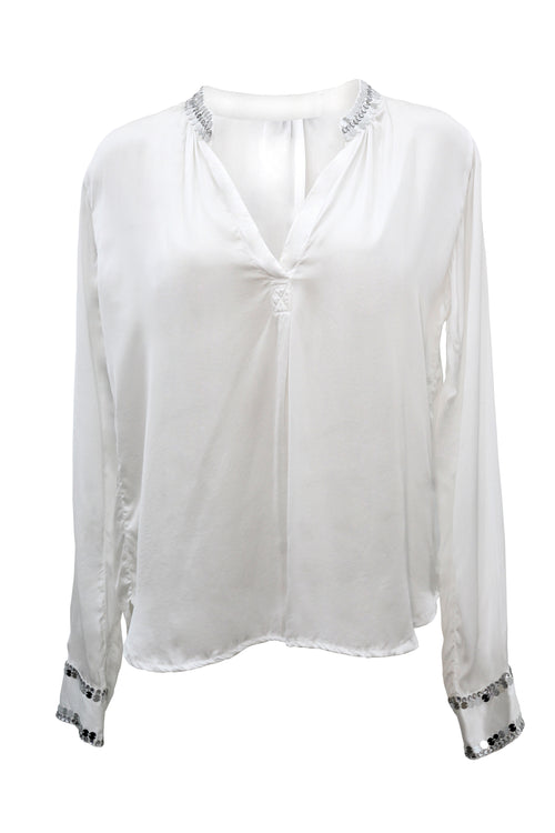 Annalise blouse satin