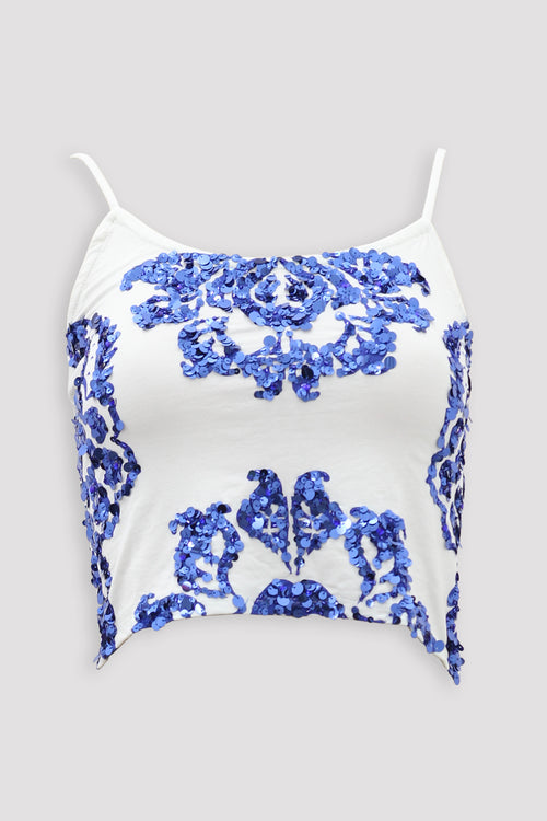 Top flower Saphire