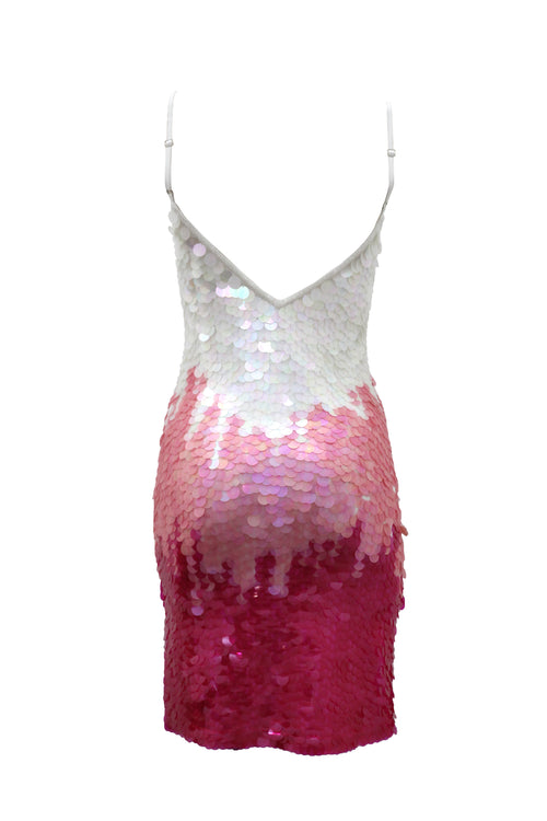 Dress ombre Pink