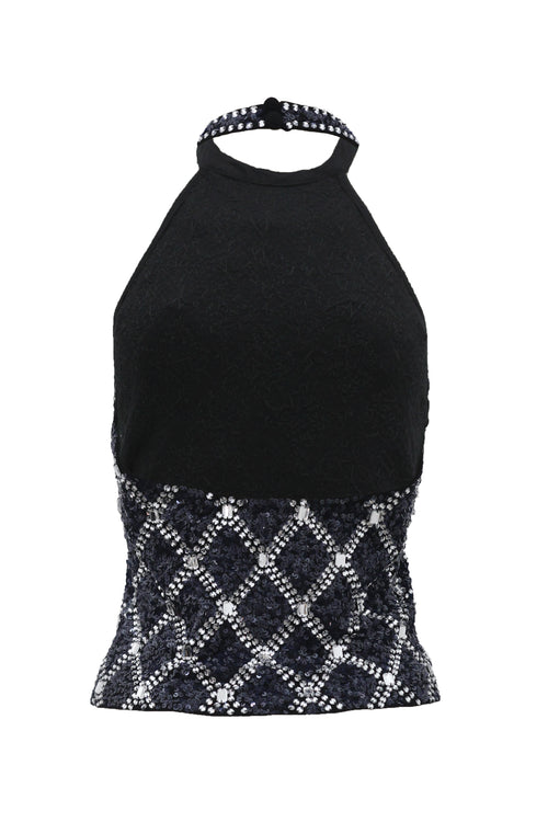 Top Halter Glam