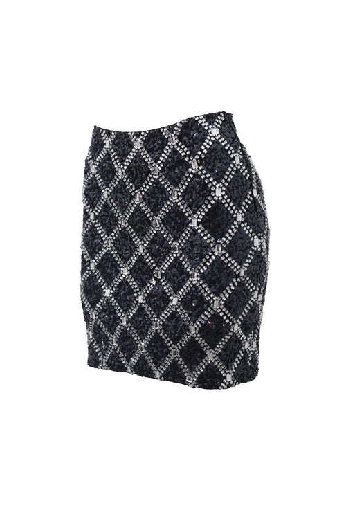 Glam skirt black