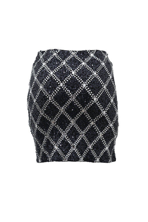Glam skirt black
