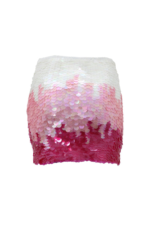 Skirt ombre pink