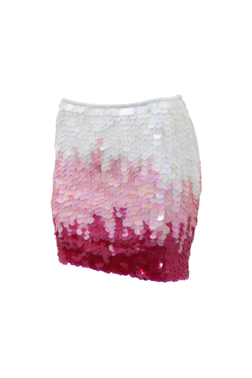 Skirt ombre pink