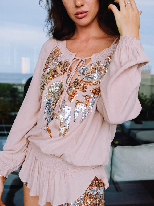 Gold Forest Blouse