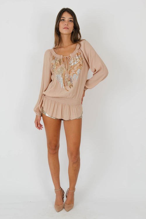Gold Forest Blouse